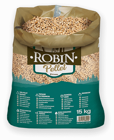 worek pelletu opałowego Robin do kupienia w Świebodzicach lub sklepie internetowym